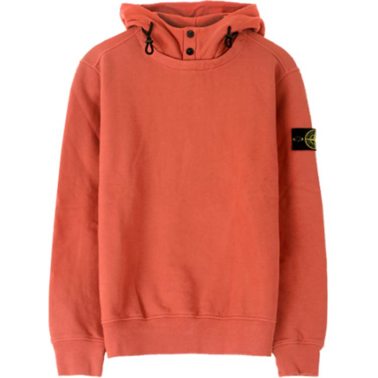 Stone Island Oversized Logo Long Sleeve Sweatshirt Orange 711560720-V0013 圖 2