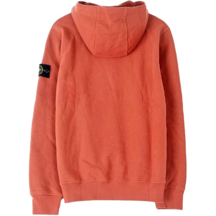 Stone Island Oversized Logo Long Sleeve Sweatshirt Orange 711560720-V0013 圖 3