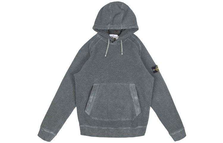 Stone Island Patch Logo Sweatshirt Gray 731562090-V2M35