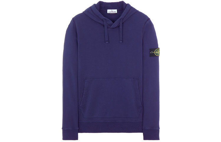Stone Island Patch Logo Sweatshirt Purple 761564151-V0027