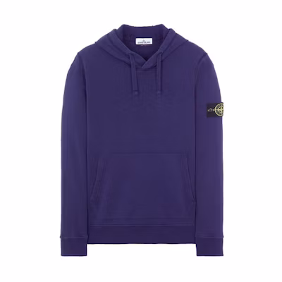 Stone Island Patch Logo Sweatshirt Purple 761564151-V0027