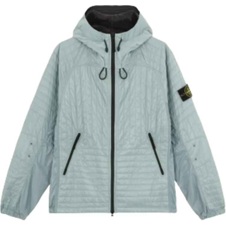 Stone Island PERTEX® QUANTUM Windproof Waterproof Insulated Jacket Light Blue 811543232-V0066