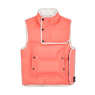 Stone Island Poly Strata FW23 Heat Reactive Down Vest Pink (). 7915G1399-V0080