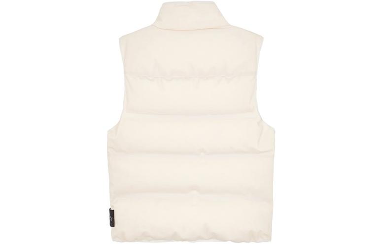 Lookbook Stone Island Poly Strata FW23热感羽绒背心 粉色。 7915G1399-V0080