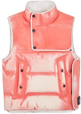 Stone Island Poly Strata FW23热感羽绒背心 粉色。 7915G1399-V0080 Shop Stone Island Poly Strata FW23热感羽绒背心 粉色。 7915G1399-V0080