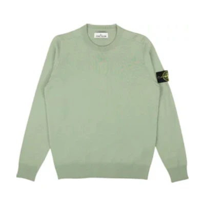Stone Island Pullover Crewneck Long Sleeve Sweatshirt Green Male 7715510C4-V0055