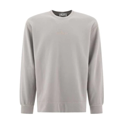 Stone Island Pullover Crewneck Sweatshirt Light Gray 811566720-V0060