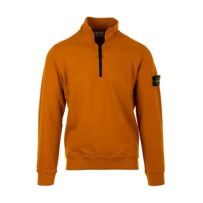 Stone Island Pullover Crewneck Sweatshirt Orange 791562720-V0013