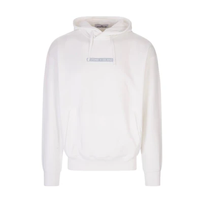 Stone Island Pullover Hoodie White Long Sleeve 771560335-V0001