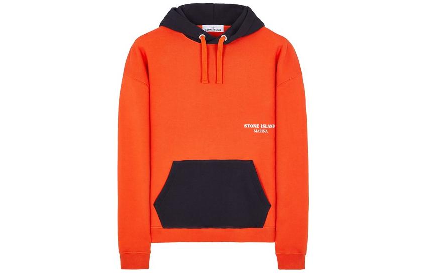 Stone Island Pullover Hoodie with Drawstring Unisex 7915651X6-V0037