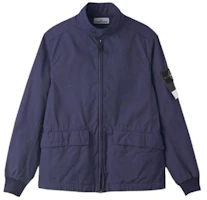 Stone Island Pure Color Zip-Up Jacket Royal Blue Long Sleeve 761541033-V0027 Stone Island Pure Color Zip-Up Jacket Royal Blue Long Sleeve 761541033-V0027