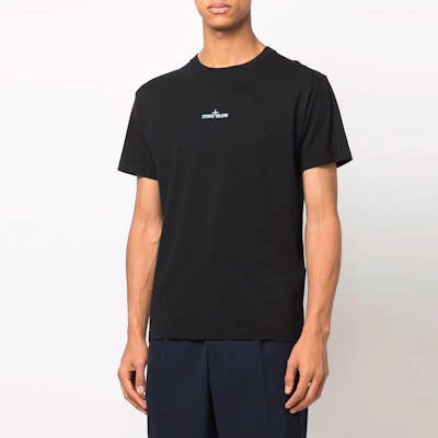 Stone Island Pure Logo Print Black Crewneck Short Sleeve T-Shirt Men 76152NS94-V0029 Purchase Stone Island Pure Logo Print Black Crewneck Short Sleeve T-Shirt Men 76152NS94-V0029