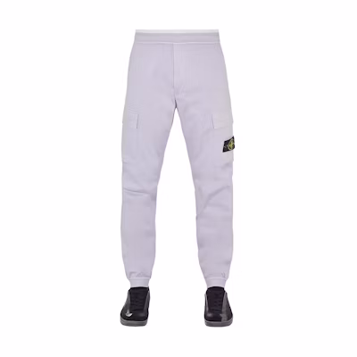 STONE ISLAND Purple Relaxed Fit Elastic Waist Casual Pants メンズ 791531314-V0047