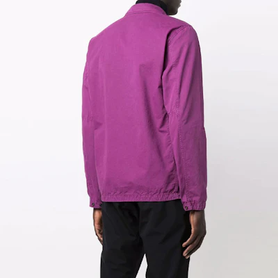 Chaqueta Camisa Morada Stone Island con Bolsillo y Distintivo. 7515113WN-V0145 Shop Chaqueta Camisa Morada Stone Island con Bolsillo y Distintivo. 7515113WN-V0145