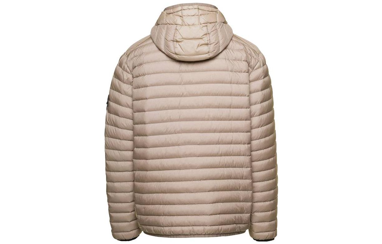 STONE ISLAND Quilted Down Hooded Jacket Unisex Sand Color 781540324-V0092 圖 3