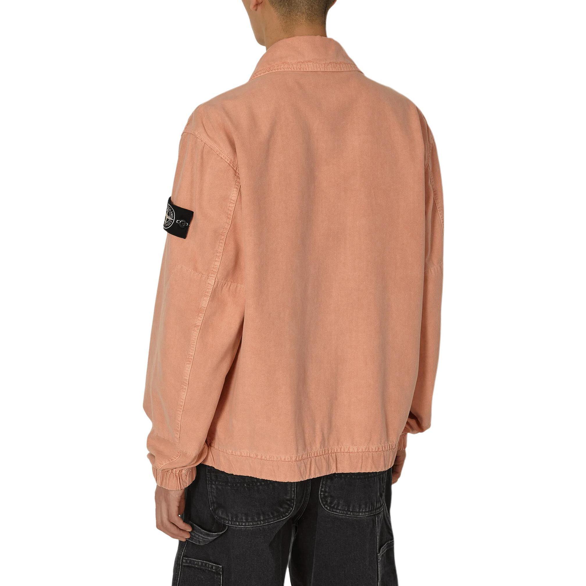 Stone Island Rare White Label Zip-Up Collar Jacket Orange -  Long Sleeve 8015431T1-V0013 圖 3