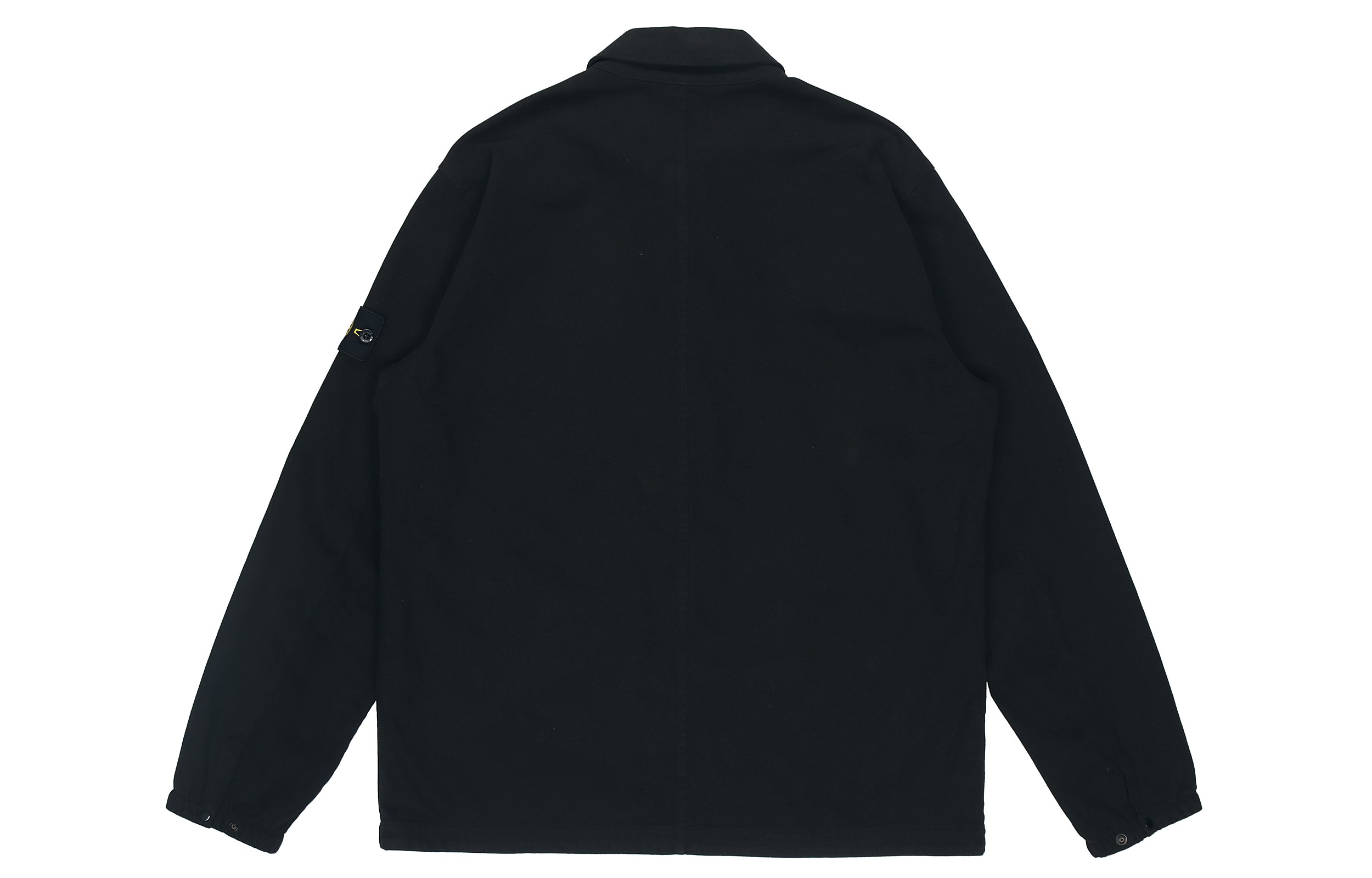 Stone Island Recycled Cotton Single Pocket Jacket Black  Outerwear 751510704-V0029 圖 5
