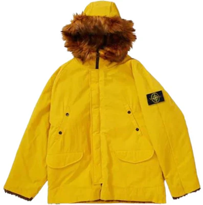 Chaqueta con Capucha Reversible Stone Island Amarilla con Cremallera 7625403S6-V0030 Buy Chaqueta con Capucha Reversible Stone Island Amarilla con Cremallera 7625403S6-V0030