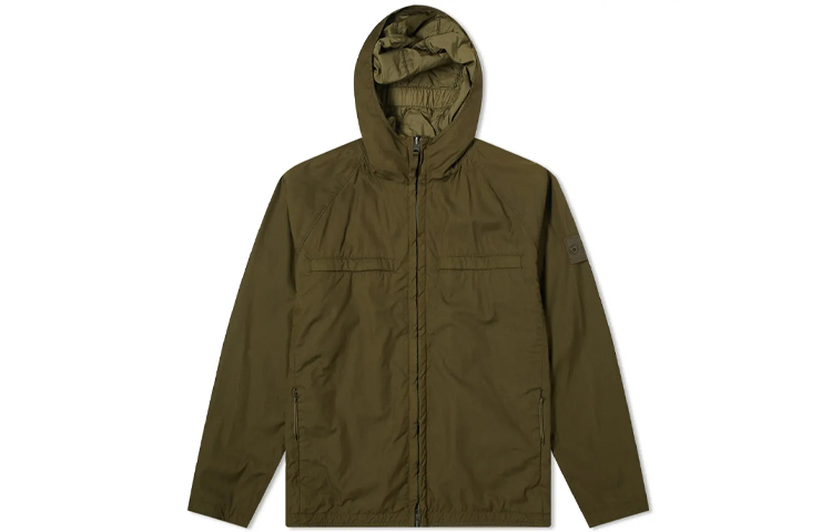 Stone Island Reversible Solid Color Long Sleeve Hoodie Jacket 7415441F1-V0054