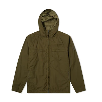 Stone Island Reversible Solid Color Long Sleeve Hoodie Jacket 7415441F1-V0054