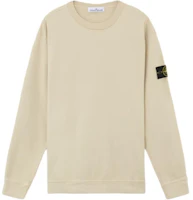 Stone Island Ribbed Crewneck Pullover Sweatshirt Men’s Beige 811563750-V0097 Stone Island Ribbed Crewneck Pullover Sweatshirt Men’s Beige 811563750-V0097