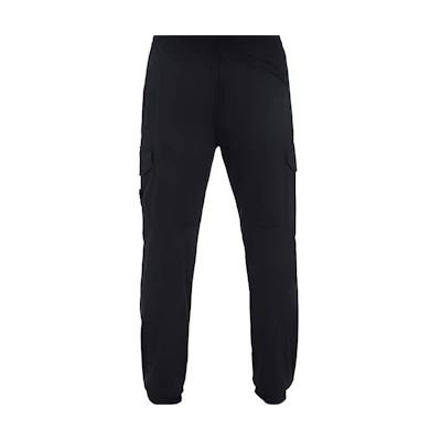 STONE ISLAND Satin Tapered Cargo Pants Unisex Black 721531403-V0029