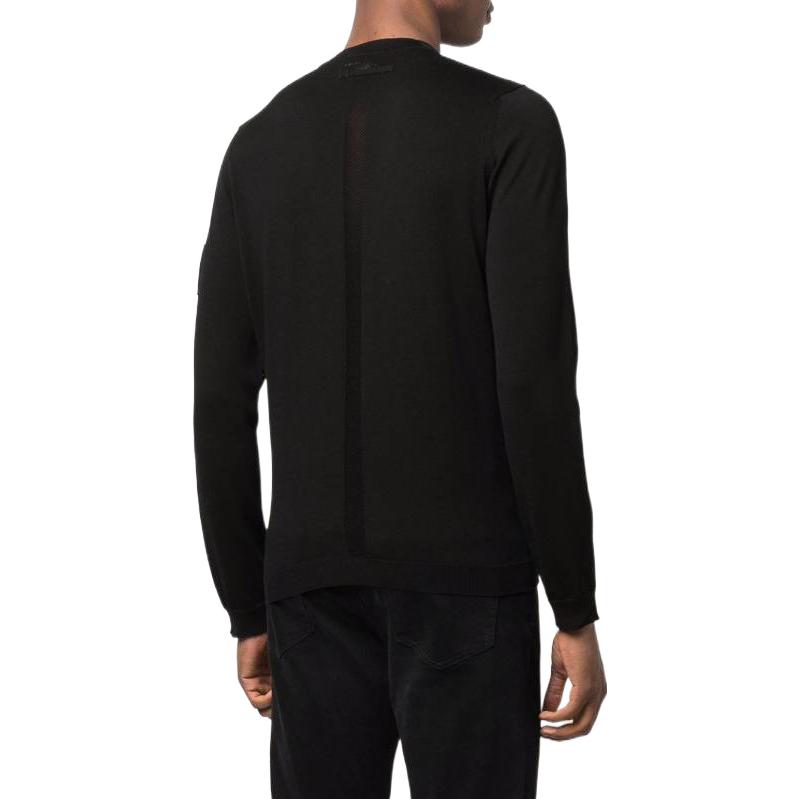 STONE ISLAND Shadow Project  Black Logo Patch Long Sleeve Sweatshirt. 76195142H-V2029 圖 4