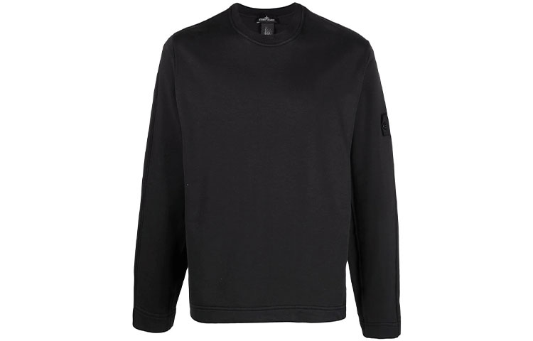 STONE ISLAND Shadow Project  Black Lyocell Blend Crewneck Sweatshirt 761960319-V0029 圖 2