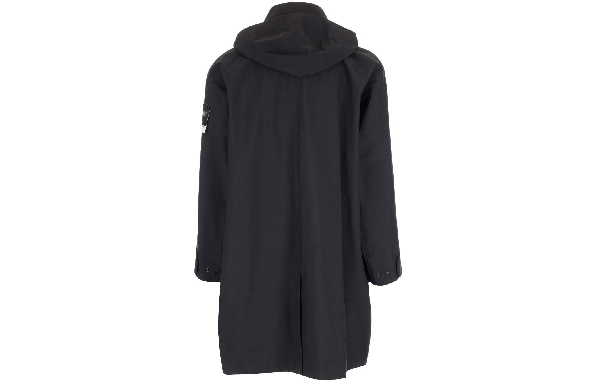 Stone Island Shadow Project Black Hooded Jacket Coat Medium Long Length 771970110-V0029 圖 3