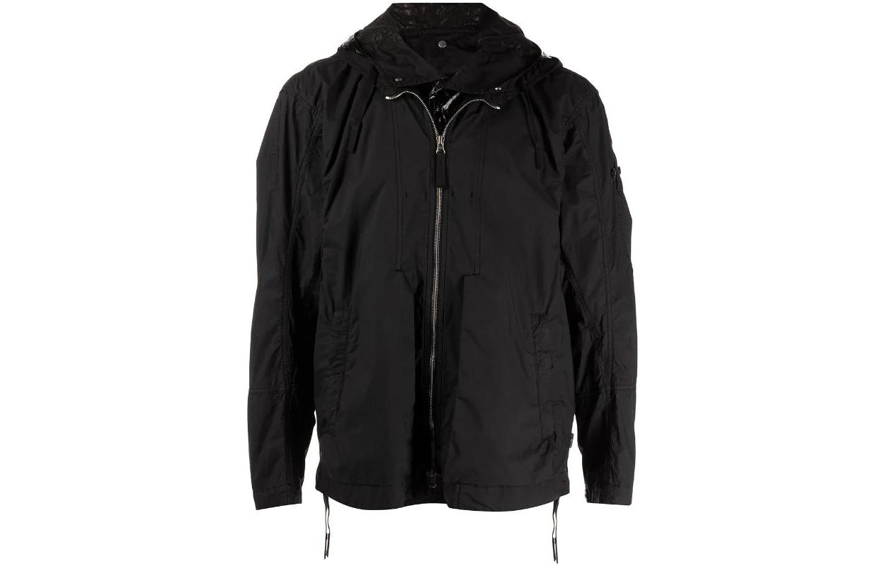 Stone Island Shadow Project Black Zip-Up Hoodie Jacket 761940922-V2029