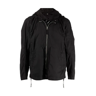 Stone Island Shadow Project Black Zip-Up Hoodie Jacket 761940922-V2029