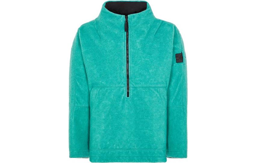 Stone Island Shadow Project Half-Zip Stand Collar Jacket Green Men’s 771940414-V0152