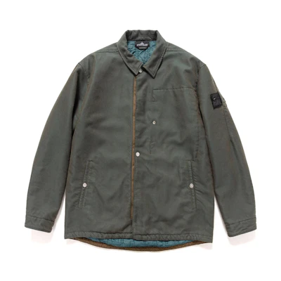 Stone Island Shadow Project Single-Breasted Jacket Blue Outerwear 771910515-V0057