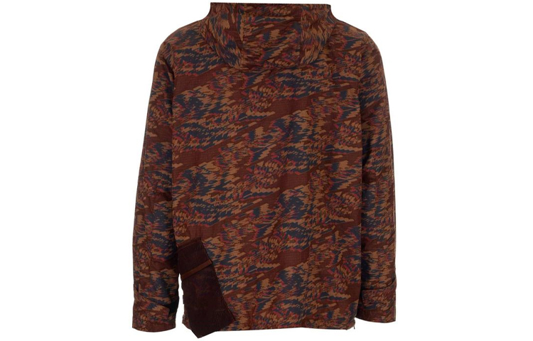 STONE ISLAND Shadow Project SS21 Abstract Print Orange Hooded Jacket Men. 741940103-V0077 圖 3