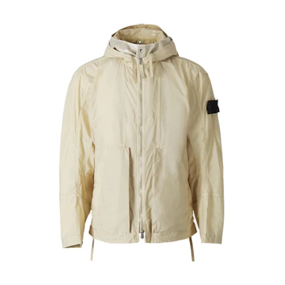 STONE ISLAND Shadow Project Zip-Up Hoodie Jacket Men’s Light Khaki 761940922-V2090