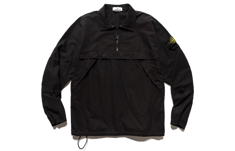 Stone Island Sheer Cotton Anti-Riot Jacket Men’s Black 731510802-V0029