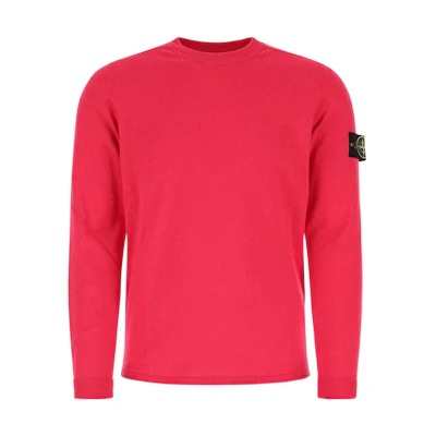 Stone Island Small Logo Patch Crewneck Long Sleeve Sweatshirt 7615532B9-V0087