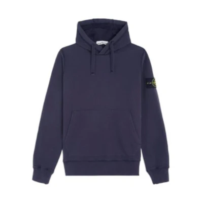 Stone Island Solid Badge Sweatshirt Dark Blue 751564120-V0026