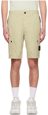 Stone Island 單色按扣休閒短褲 綠色 男款 8015L1110-V0051 Order Stone Island 單色按扣休閒短褲 綠色 男款 8015L1110-V0051