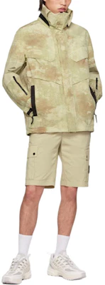 Stone Island 單色按扣休閒短褲 綠色 男款 8015L1110-V0051 Details for Stone Island 單色按扣休閒短褲 綠色 男款 8015L1110-V0051