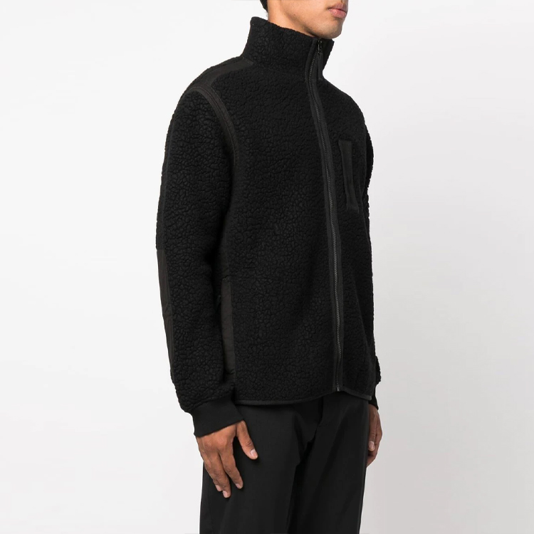 STONE ISLAND Solid Color Embroidered Stand Collar Jacket 771561441-V0029 圖 5