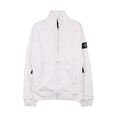 Stone Island Solid Color High Neck Zip Jacket 781562460-V0001