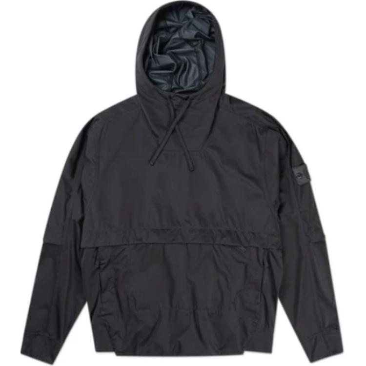 Stone Island Solid Color Hoodie Black 721940504-V0029