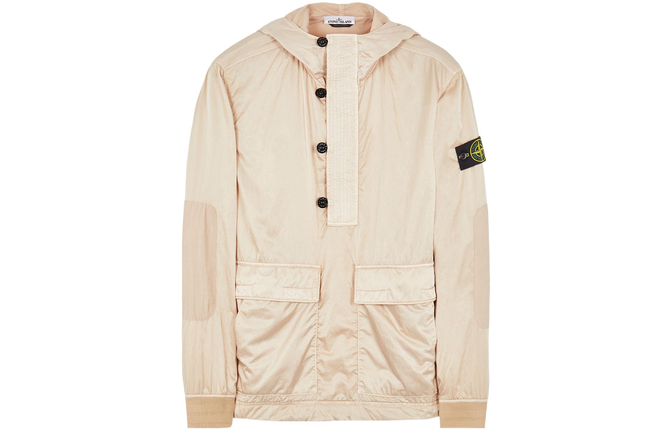 Stone Island Solid Color Jacket Beige 751560921-V0082