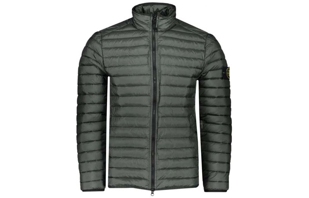 Stone Island Solid Color Long-Sleeve Jacket for Men 771541524-V0057