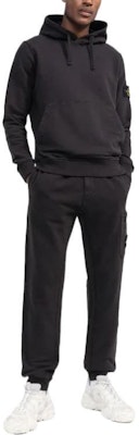 스톤 아일랜드 솔리드 컬러 패치 캐주얼 니트 조거 팬츠 남성. 771564520-V0029 Lookbook 스톤 아일랜드 솔리드 컬러 패치 캐주얼 니트 조거 팬츠 남성. 771564520-V0029