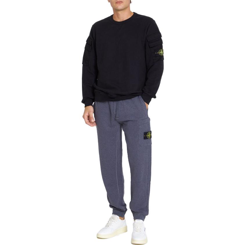 Stone Island Solid Color Straight Leg Casual Pants 791562620-V0M67 圖 3