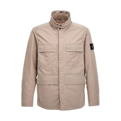 Stone Island Solid Color Utility Workwear Jacket 781542730-V0092