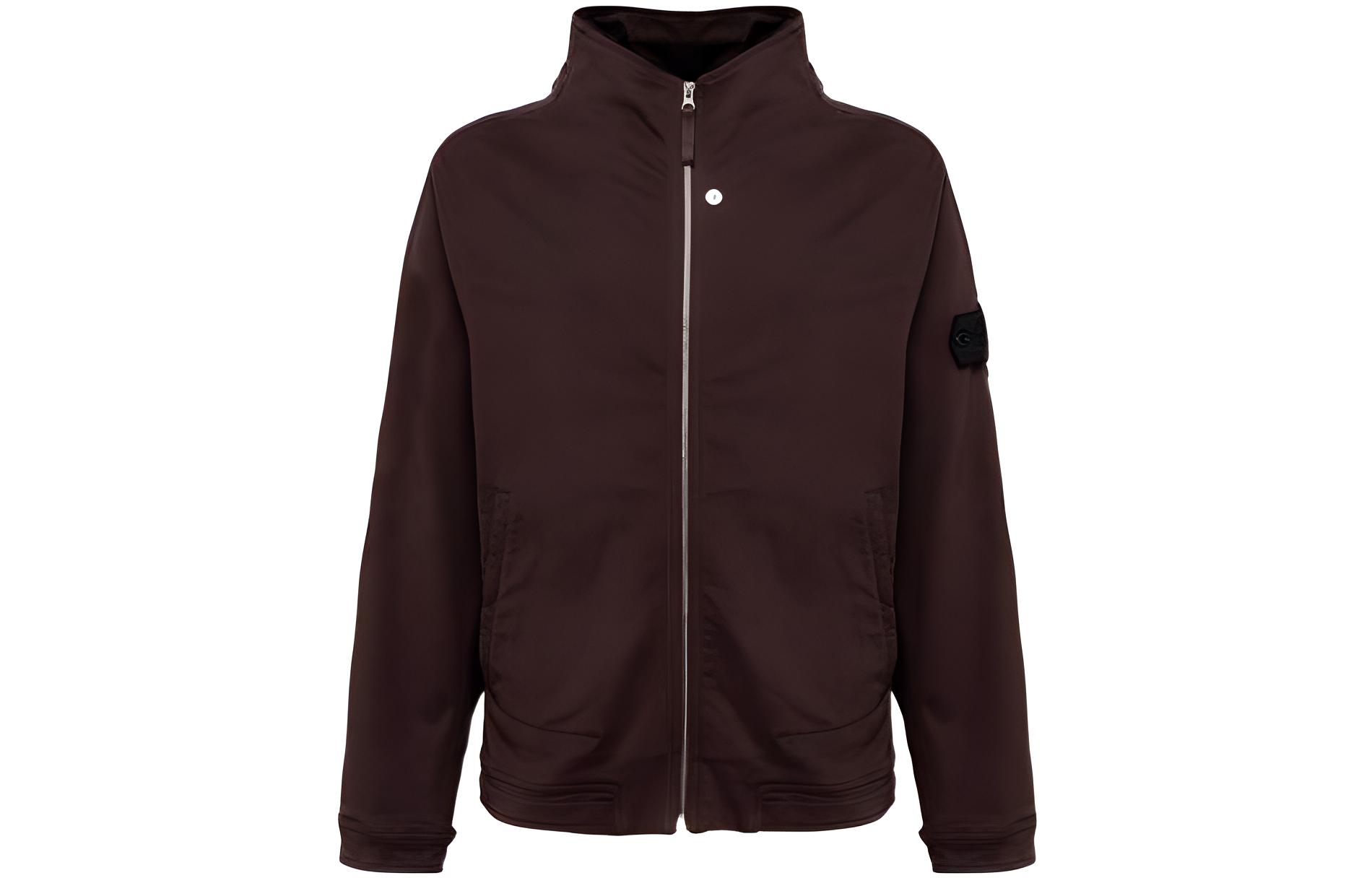 Stone Island Solid Color Zip-Up High Neck Jacket MO771910129-V2076