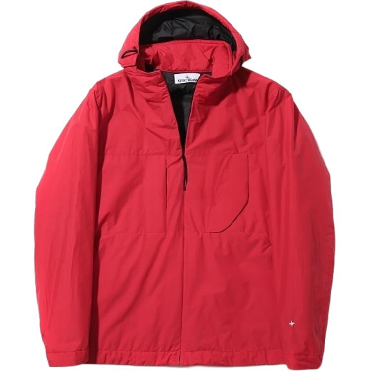 Stone Island Solid Color Zip-Up Hoodie Jacket 7715440G2-V0010